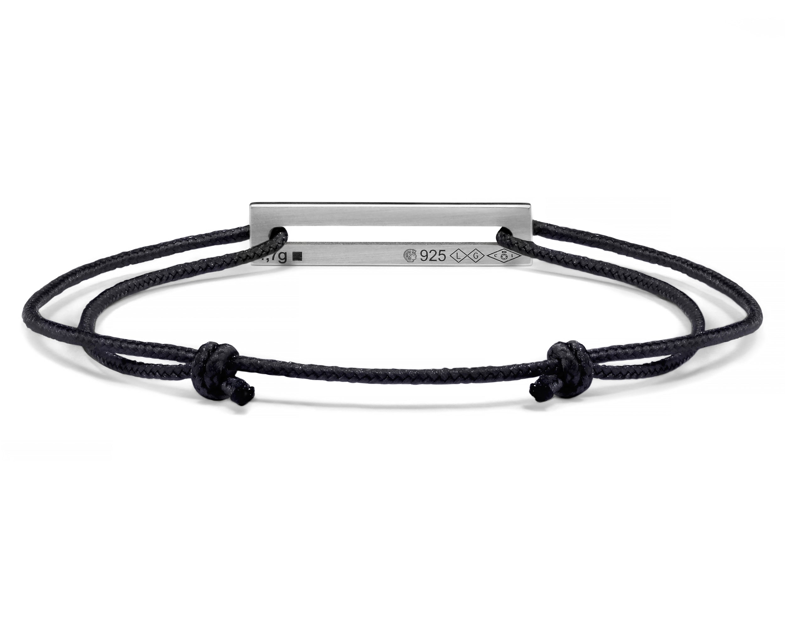 bracelet cordon laqué rouge le 1,7g