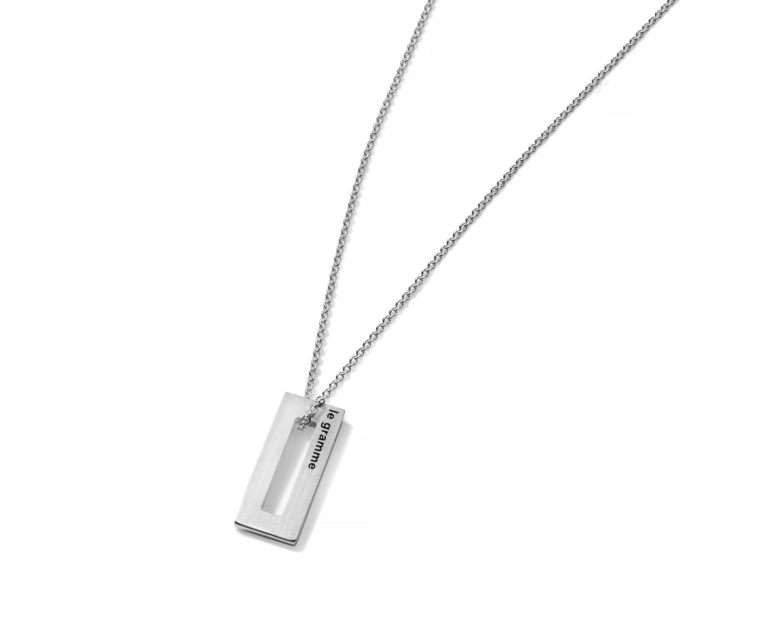 collier rectangle le 1,5g