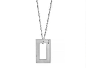 collier rectangle le 3,4g