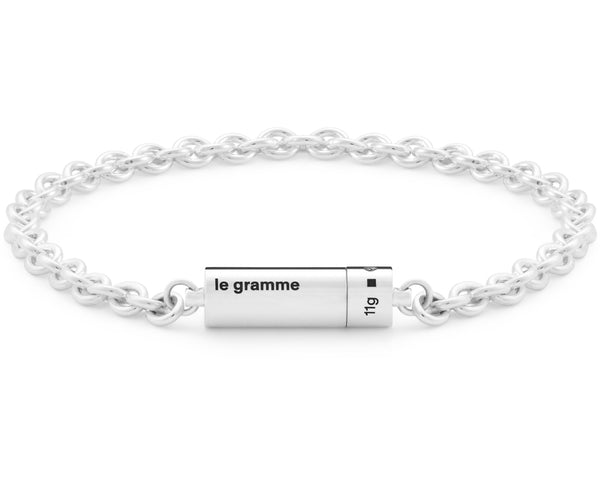 bracelet câble sur chaîne le 11g