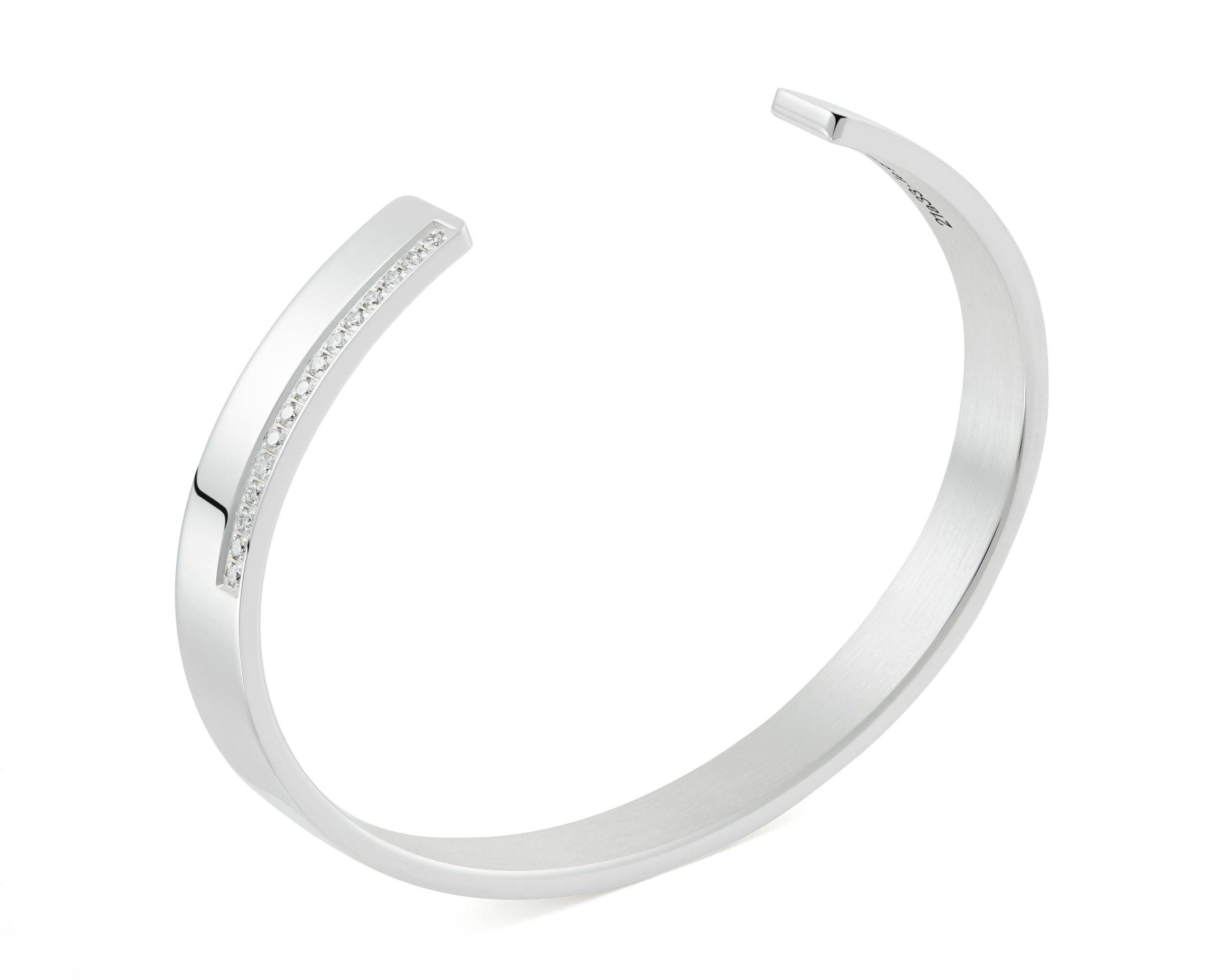 bracelet ruban le 20g serti diamants