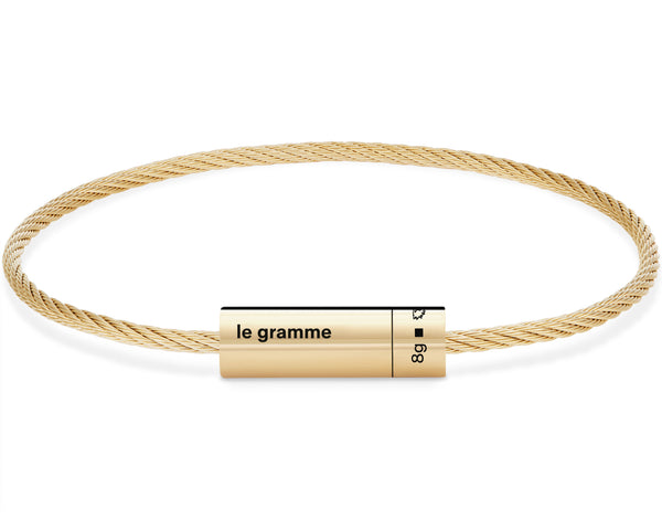 bracelet câble le 8g