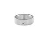 guilloche ribbon ring la 11g