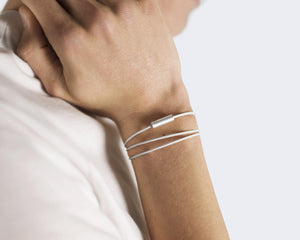 triple turn cable bracelet le 11g